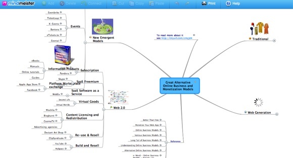 GradeGuru'nun 2010 mindmeister için En İyi On Öğrenci Aracı