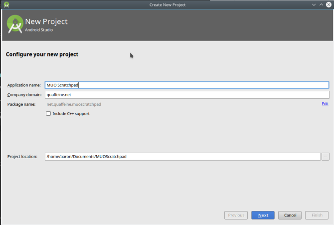 android uygulama oluştur androidstudio newproject1