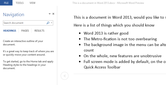 word 2013 incelemesi