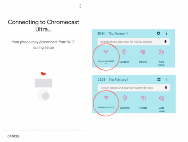 chromecast-bağlantı