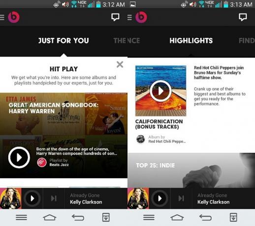 Algoritma İnsanlar! Android için Beats Music ile sallanma 1 UKW9D3w