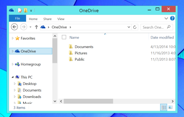 pencere-8,1-onedrive entegrasyon