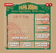 sipariş papa john's