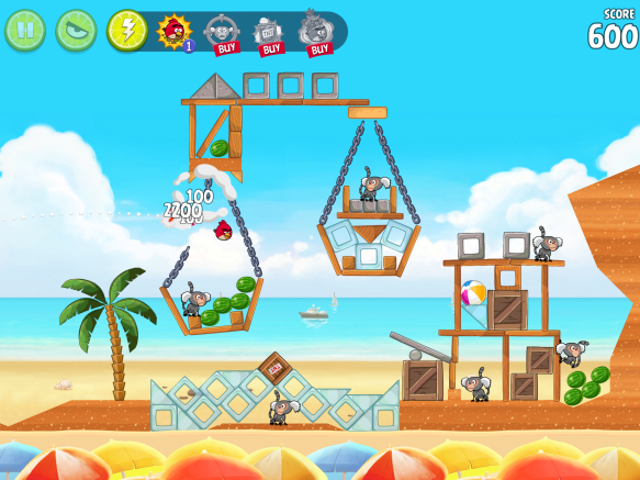 Angry Birds Rio: Rovio'nun en iyi abrio plajıyla hala orada1