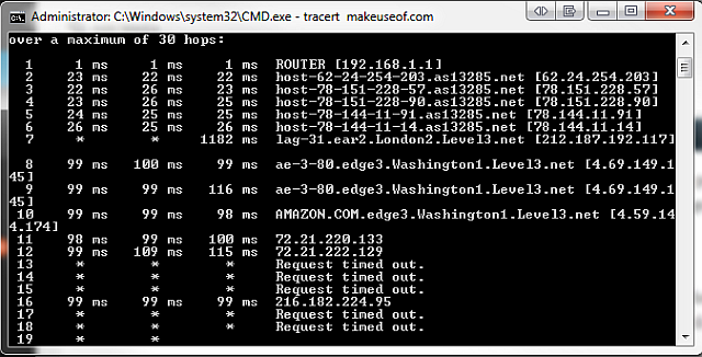 tracert