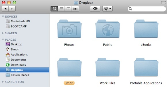 dropbox'tan yazdır