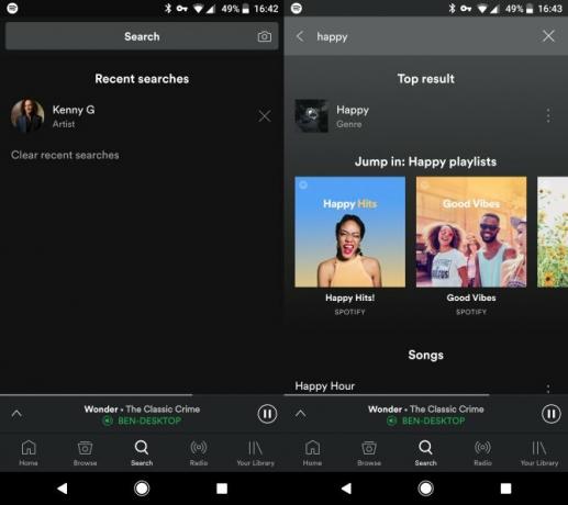 Spotify Müzik Akışı: Resmi Olmayan Rehber 13 Spotify Mobil Arama Sekmesi