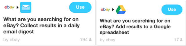 IFTTT eBay ve Fitbit Kanallarını Tanıttı ebayifttt 640x160