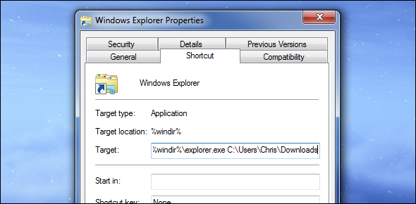 değişim-windows-explorer-default-klasör