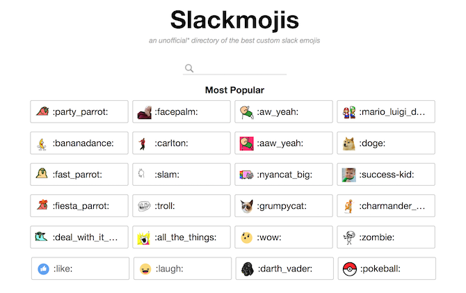 slackmojis mac emoji uygulamaları