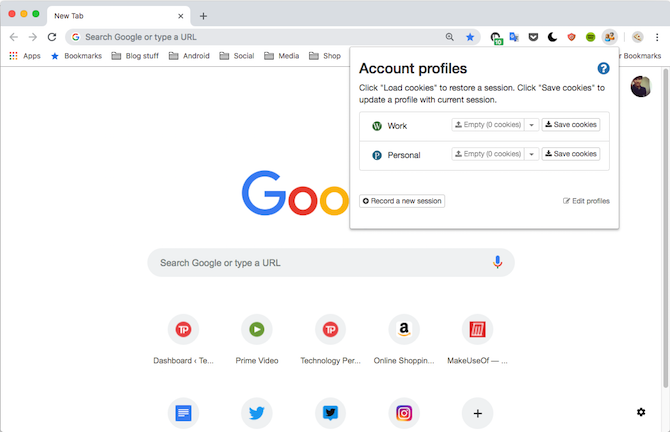 Kolay Hesap Değiştirici Google Chrome Uzantısı