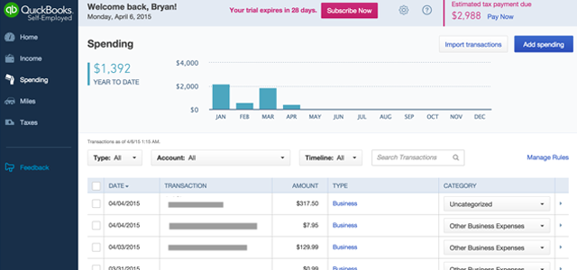 harcama-quickbooks