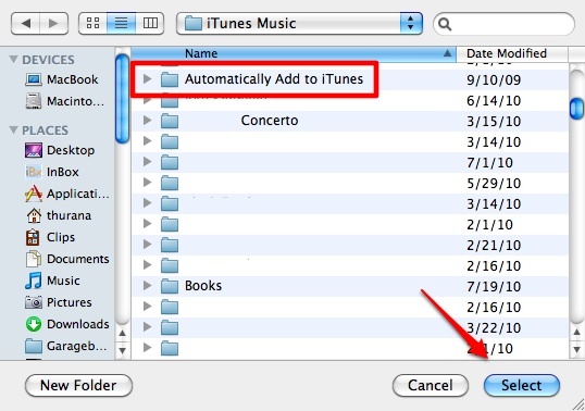 itunes'a müzik aktar