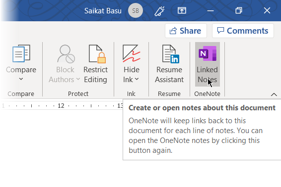 Microsoft Word'de Bağlantılı Notlar