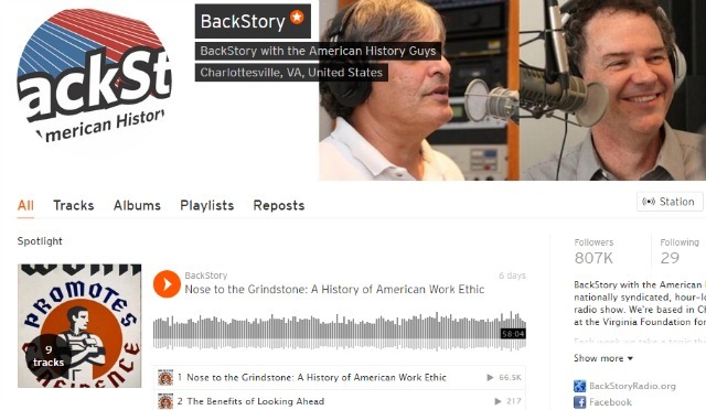 SoundCloud'da BackStory Podcast'i