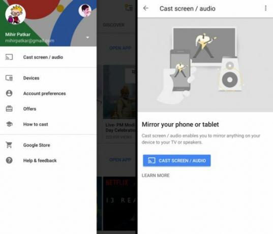 ayna android tv chromecast