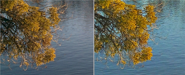 kamera HDR karşılaştırıldığında