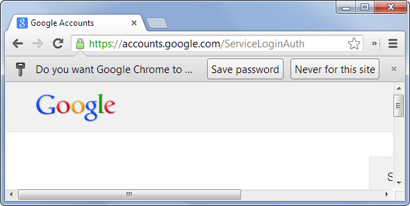 google-chrome-save-şifre teklif