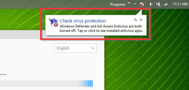 8 Ad-Aware Pro Güvenlik Kurulumu - Windows Virüs Koruma Balonu