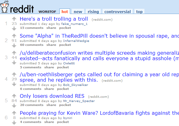 Meta - 7 Awesome Subreddits Reddit Hakkında Her Şey reddit worstof