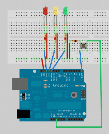 Arduino-first-adımlar-trafik-ışık-proje