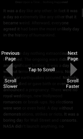 Android incelemesi için wattpad