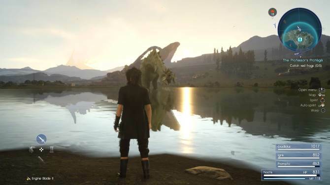 final fantasy xv ekran görüntüsü