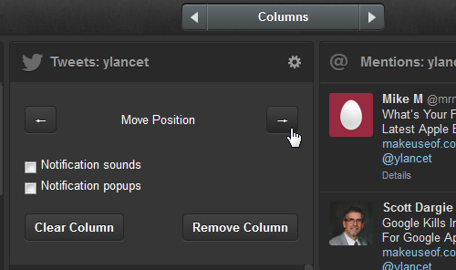 krom için tweetdeck