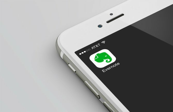 E-kitap nasıl yazılır: Evernote simgesi