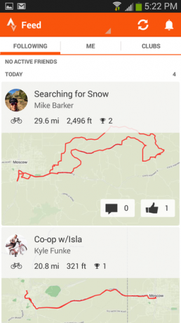 10 Strava - Etkinlik Akışı