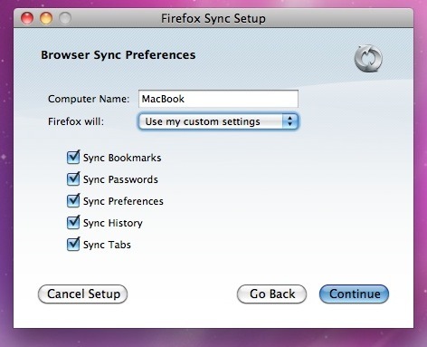 Yer İşaretlerinizi Senkronize Etmek İçin 4+ Ücretsiz XMarks Alternatifi Firefox Sync Kurulum 2