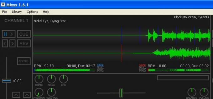 Rock On With Ücretsiz Mixxx Müzik Karıştırma Yazılımı twotracks2