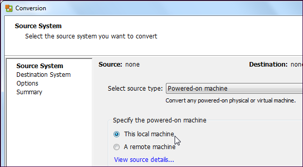 boot-vCenter-dönüştürücü dönüştürme