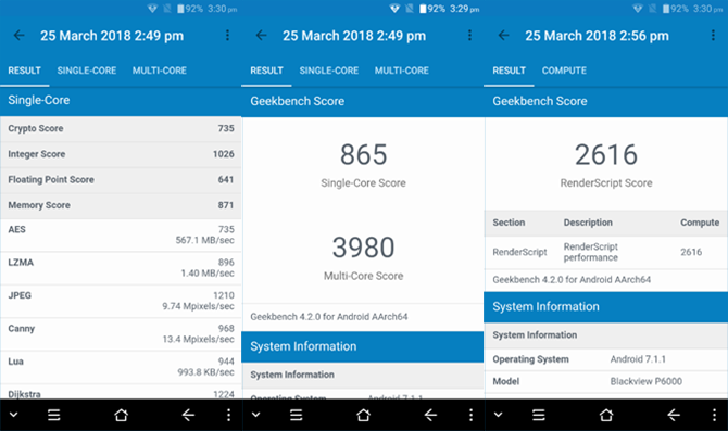 Blackview P6000 Büyük Bir Bataryaya Sahiptir, Ama Hepsi Bu Kadar Blackview P6000 Deneyleri