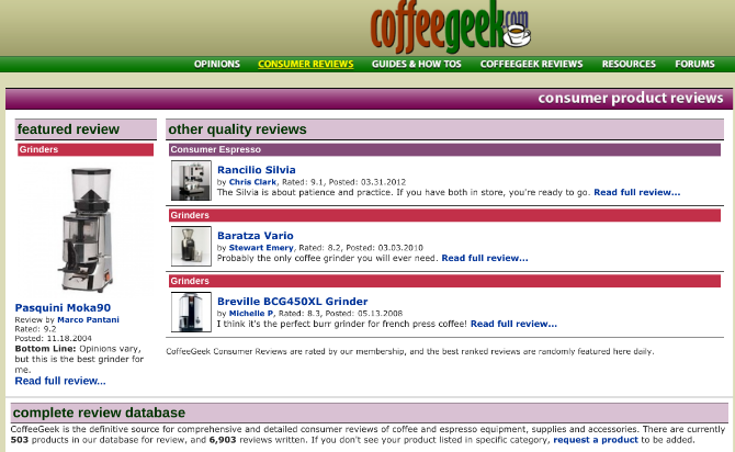 Kahve Geek kahve her şey için internetin önde gelen ansiklopedisidir