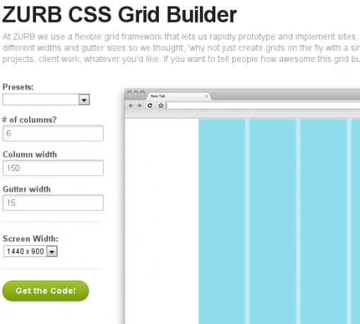 css ızgarası oluştur