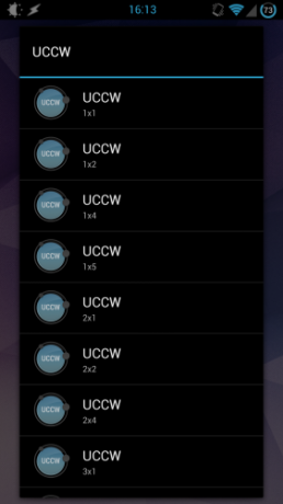 uccw widget'ları
