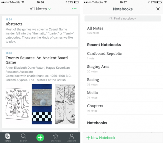 Evernote Nasıl Kullanılır: Resmi Olmayan Manuel evernote ios