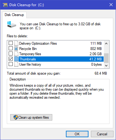 Windows 10 Disk Temizleme