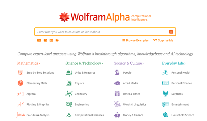 Önizleme Oyun Wolfram Alpha