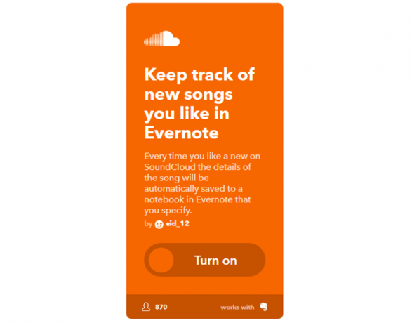 Ultimate IFTTT Kılavuzu: Web'in En Güçlü Aracını Pro 41IFTTT Gibi Kullanın SoundCloudToEvernote