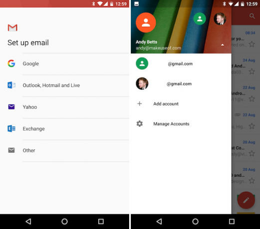 Android Gmail Diğer Posta Hesaplarını Ekleyin