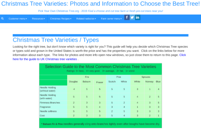 Mükemmel ağacı seçmek için Kendi Noel Ağacı web sitenizi seçin