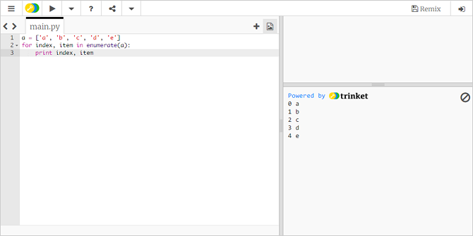 Bu Ücretsiz Çevrimiçi Etkileşimli Kabuklar ile Tarayıcınızda Python'u deneyin python online interpreter biblo