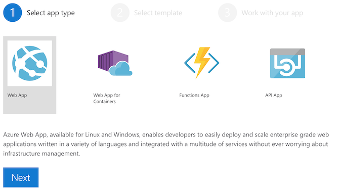 Microsoft Azure Uygulama Hizmeti