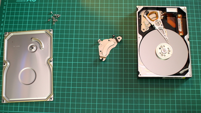 HDD Mıknatısı Çıkarıldı