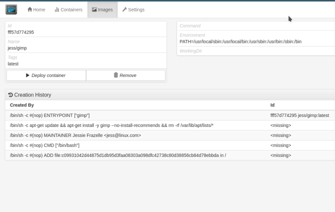 Docker ile güvenli bir kapsayıcıda masaüstü uygulamaları güvenli bir şekilde test etmek için docker simpleui view run image 670x424