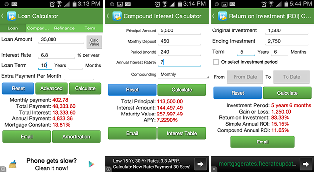 android-finans-uygulamalar-mali-hesap makineleri