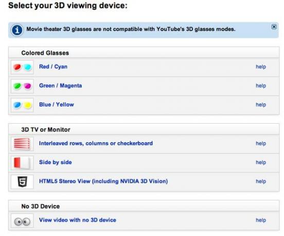 youtube 3d içeriği