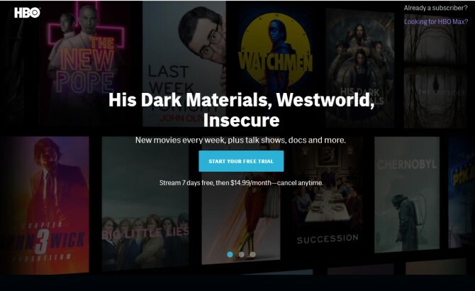 HBO Ücretsiz Deneme HBO Web Sitesi